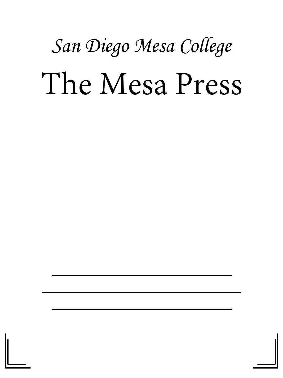 The Mesa Press
