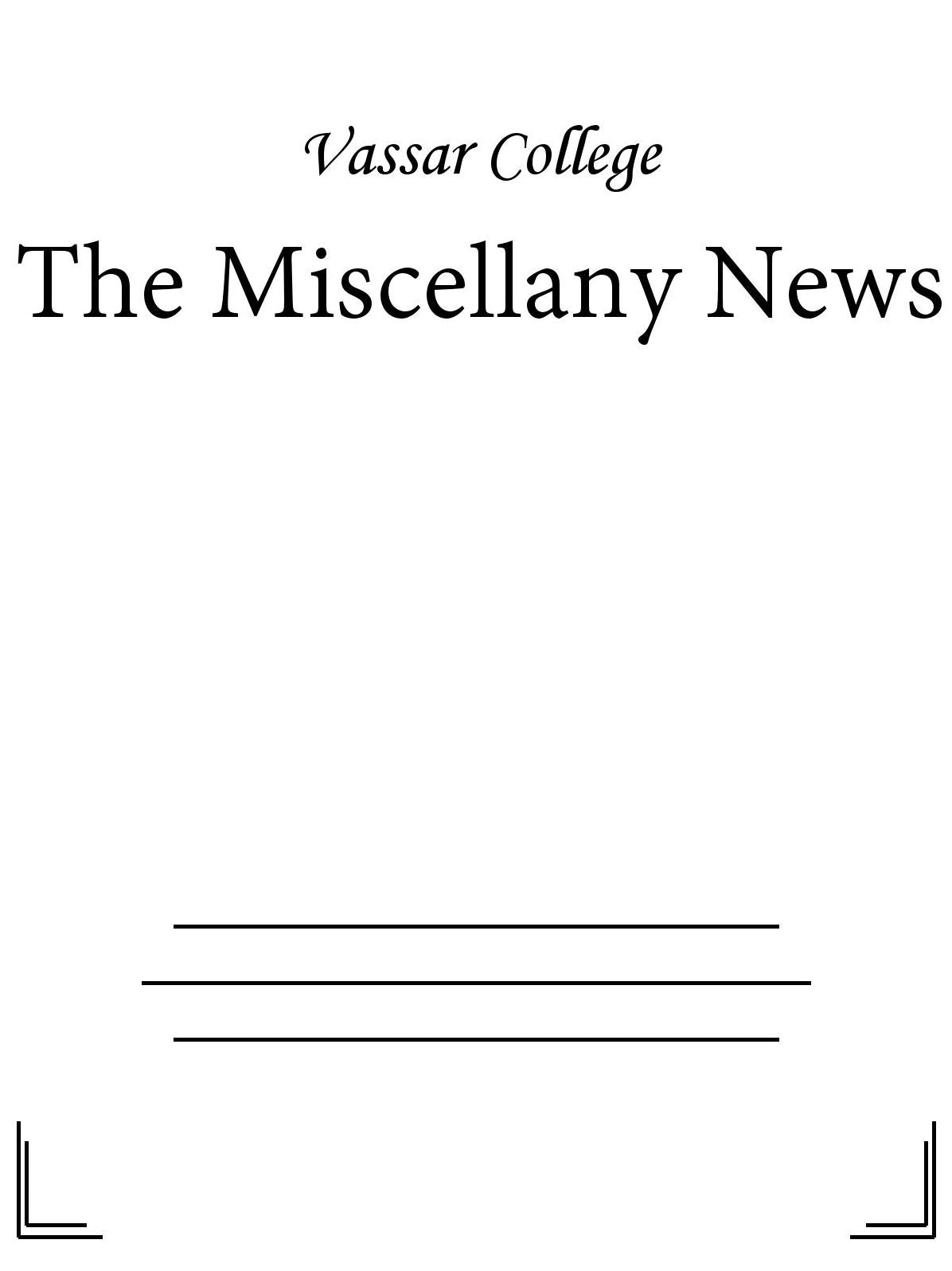 The Miscellany News