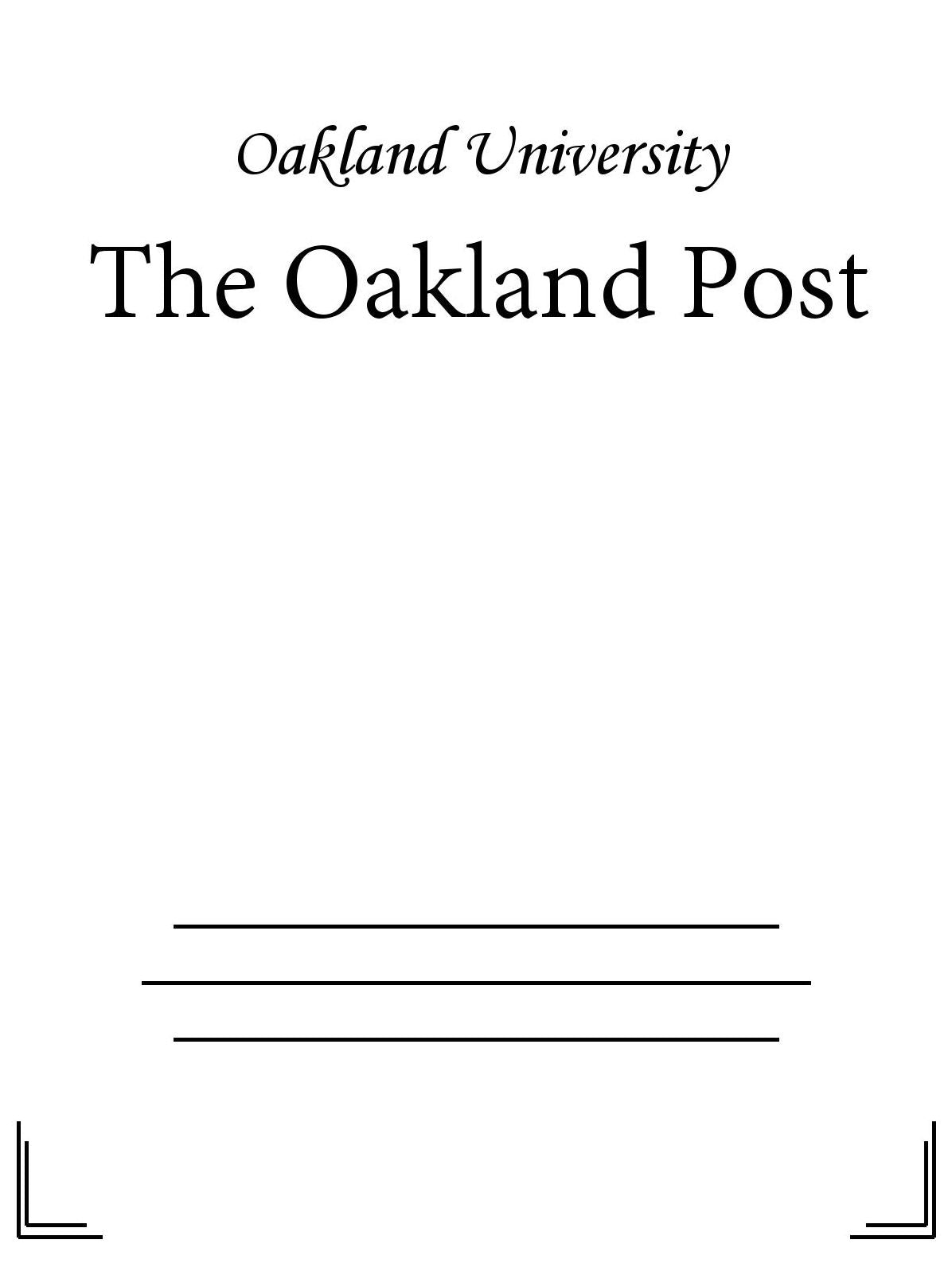 The Oakland Post
