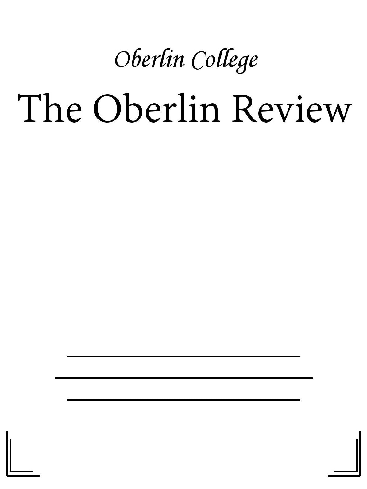 The Oberlin Review