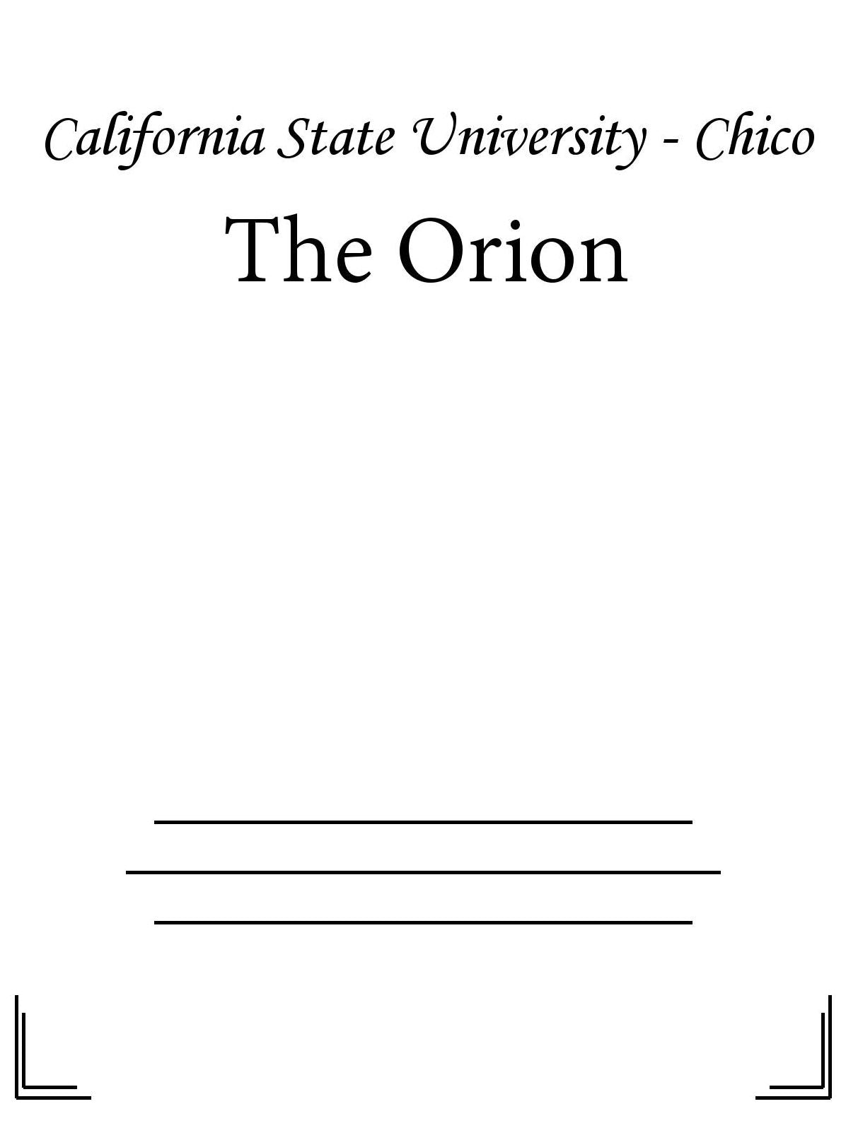 The Orion