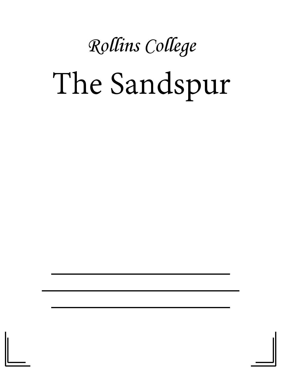 The Sandspur