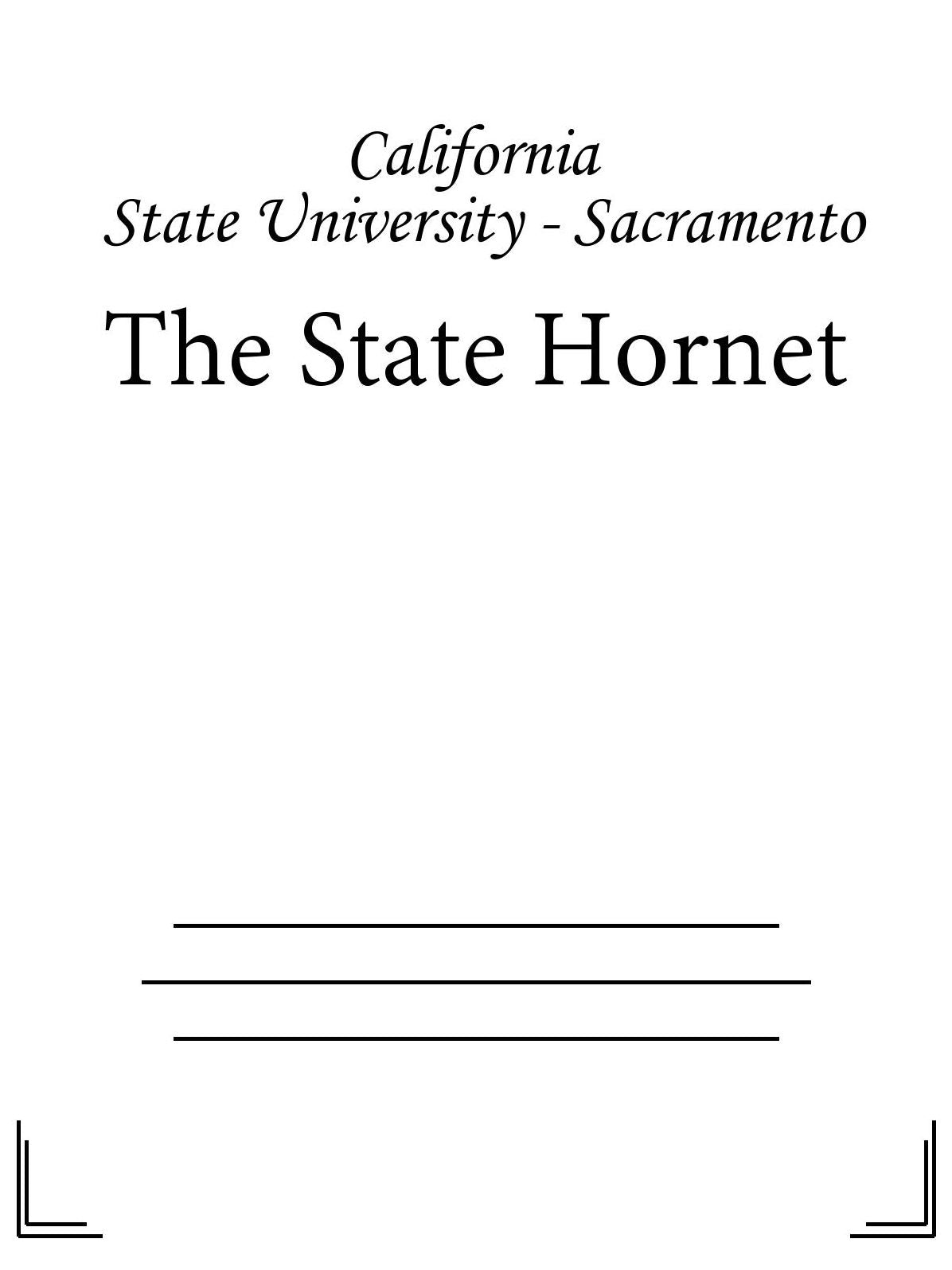 The State Hornet