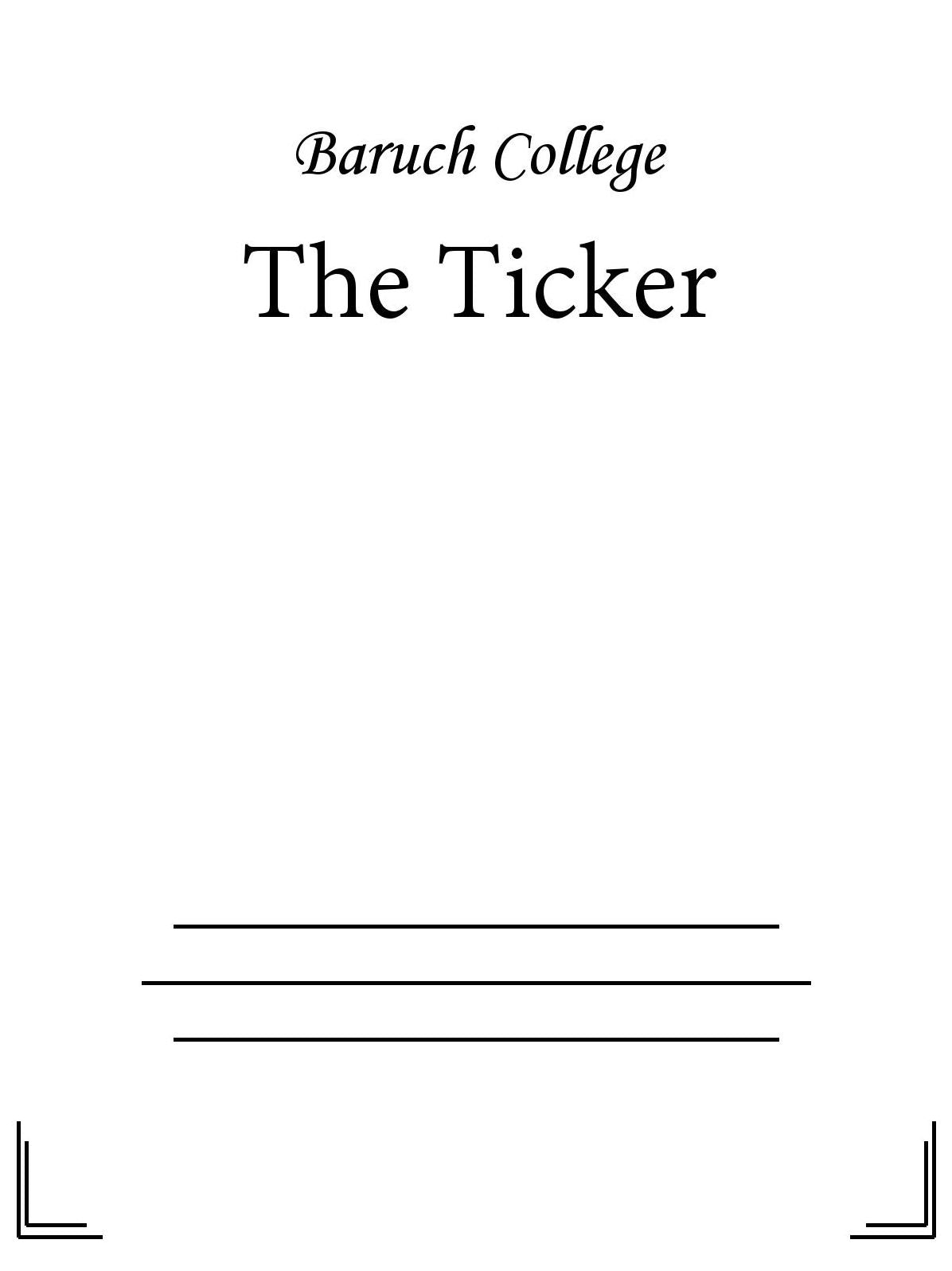 The Ticker