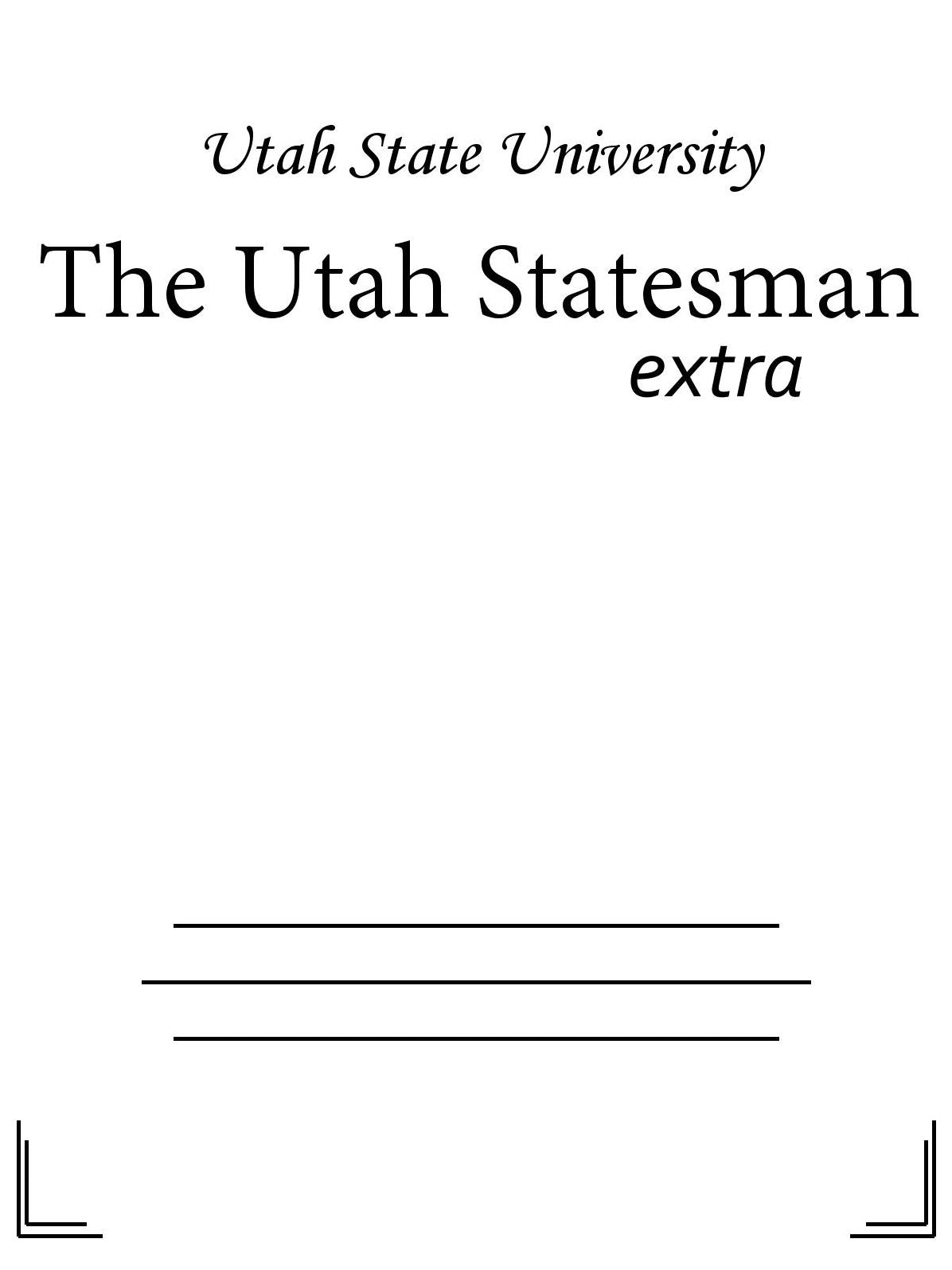 The Utah Statesman