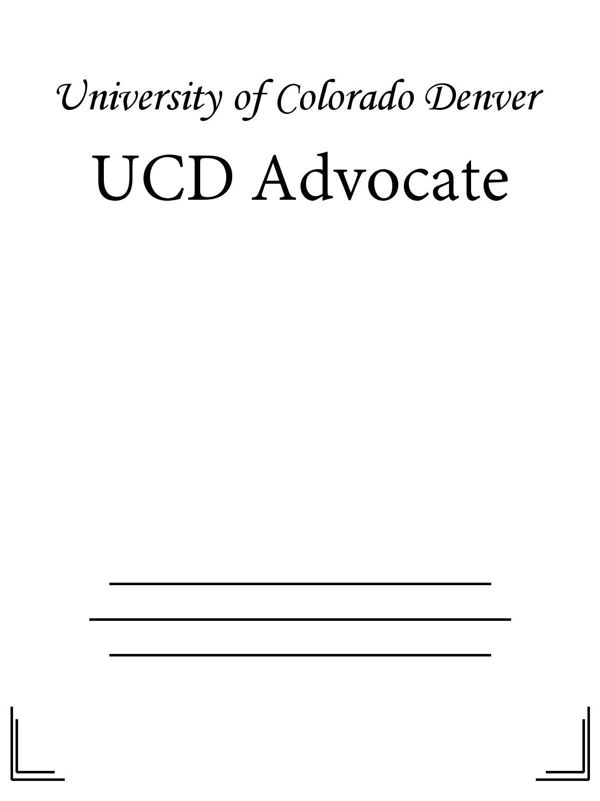 UCD Advocate