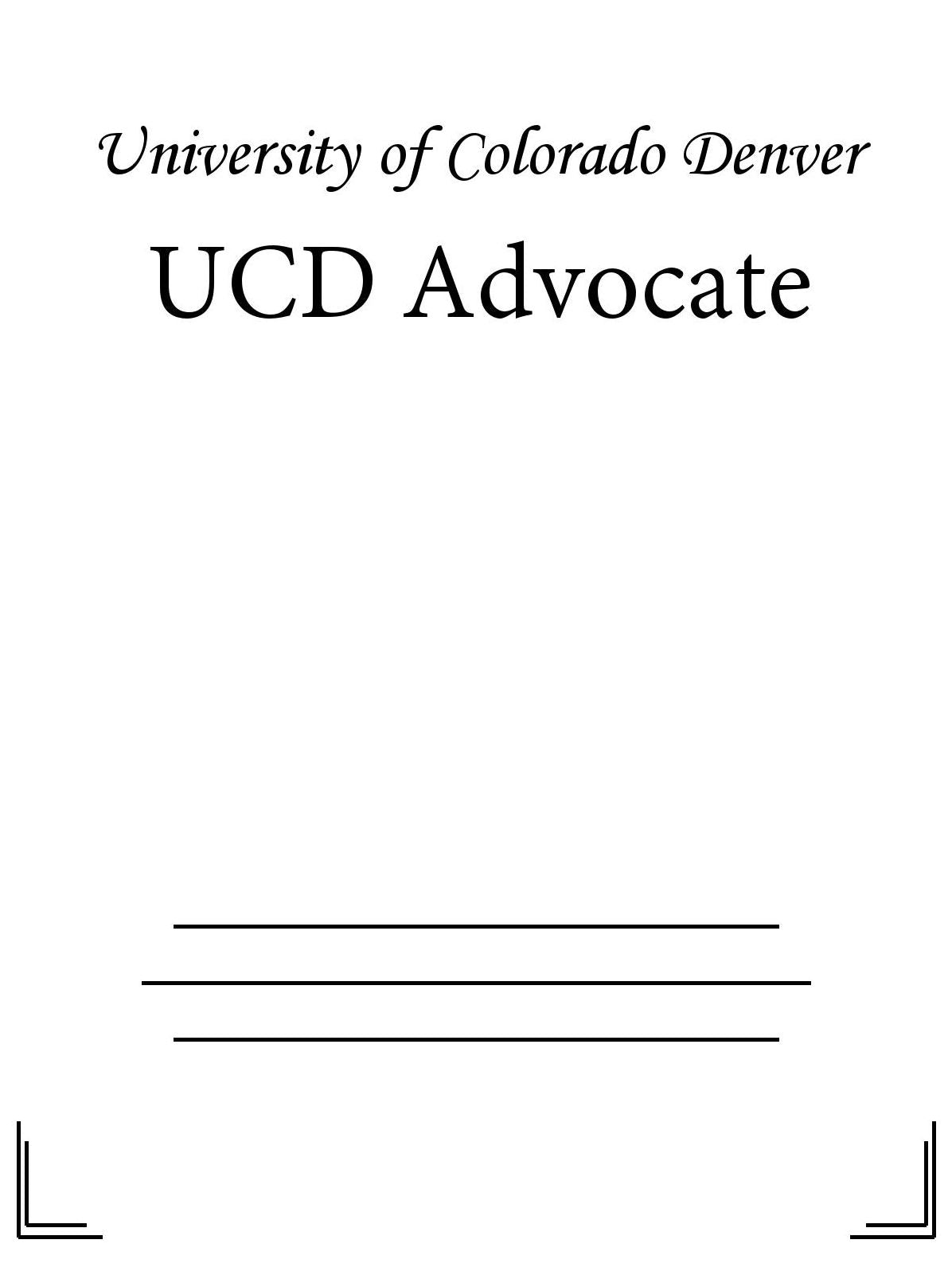 UCD Advocate
