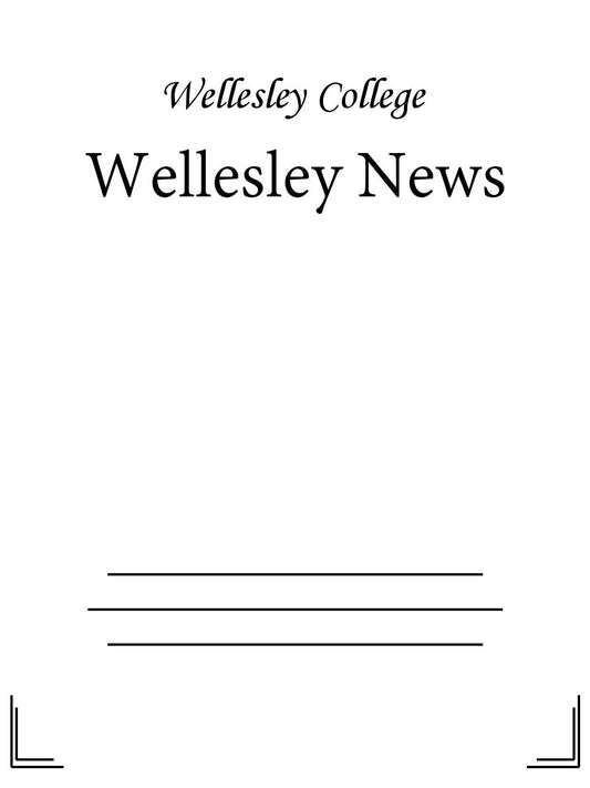 Wellesley News
