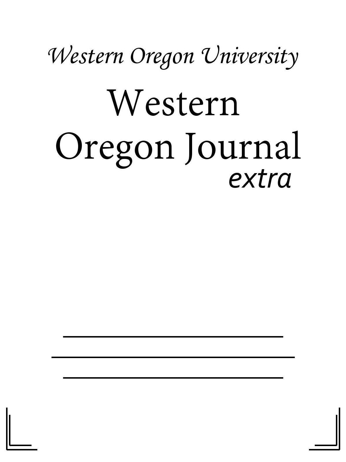 Western Oregon Journal