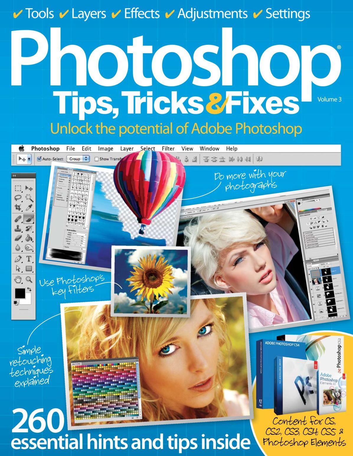 Photoshop Tips, Tricks and Fixes Volume 3