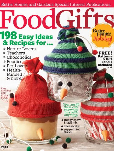 Better Homes and Gardens' Food Gifts 2013