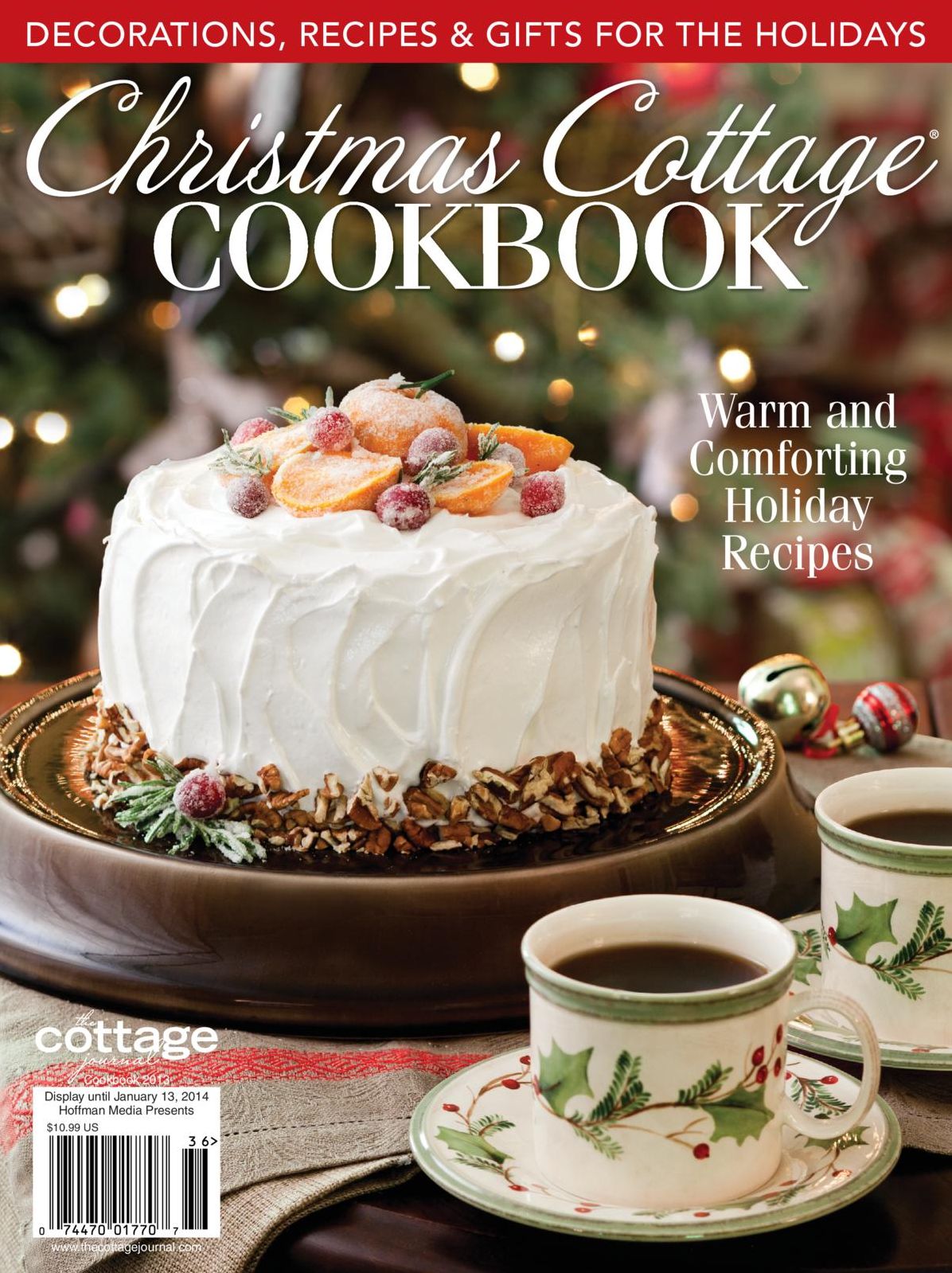 Cottage Journal Christmas Cottage Cookbook 2013