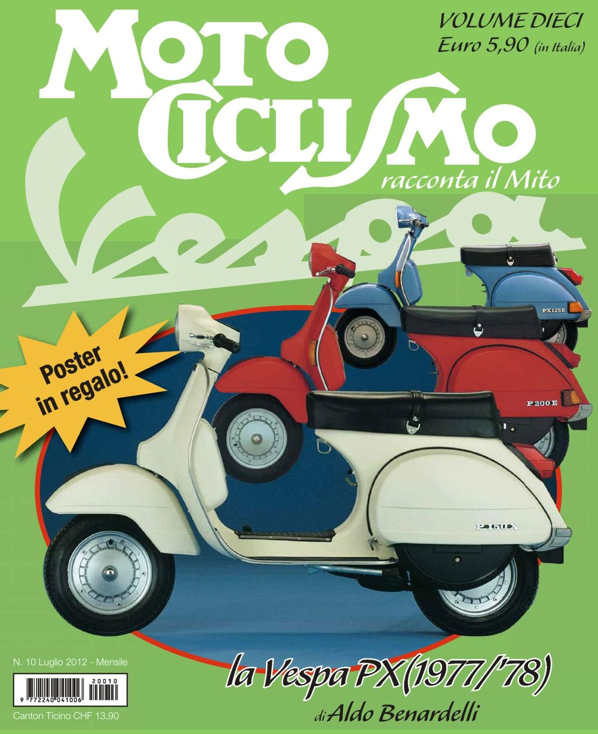 Motociclismo racconta il mito Vespa- Luglio 2012