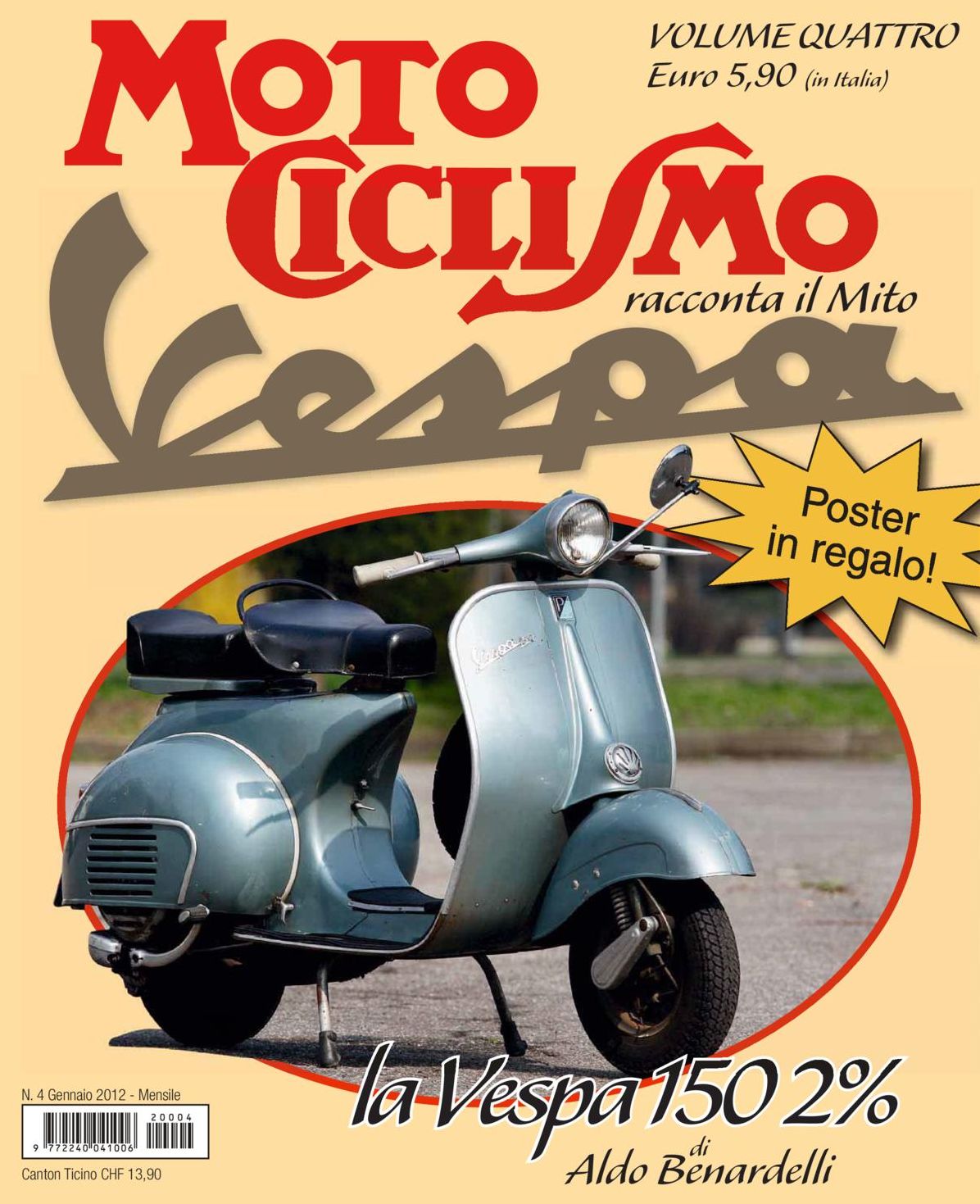 Motociclismo racconta il mito Vespa- Gennaio 2012