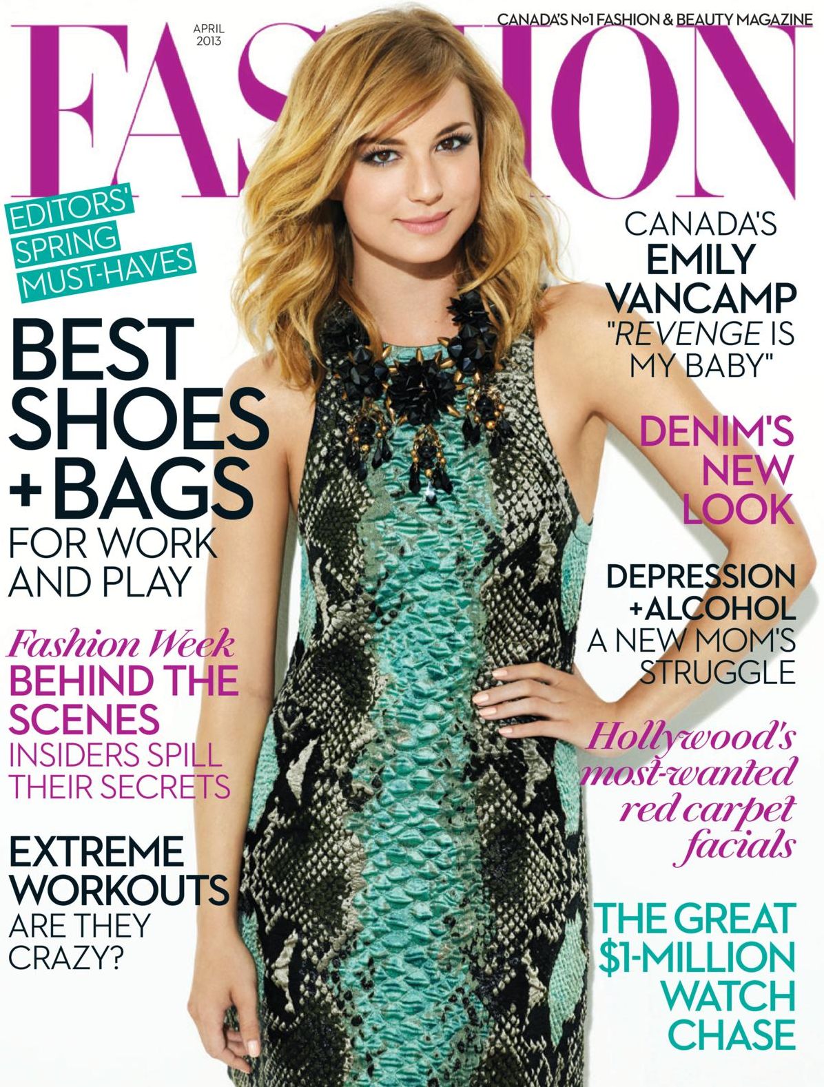 FASHION magazine- April 2013