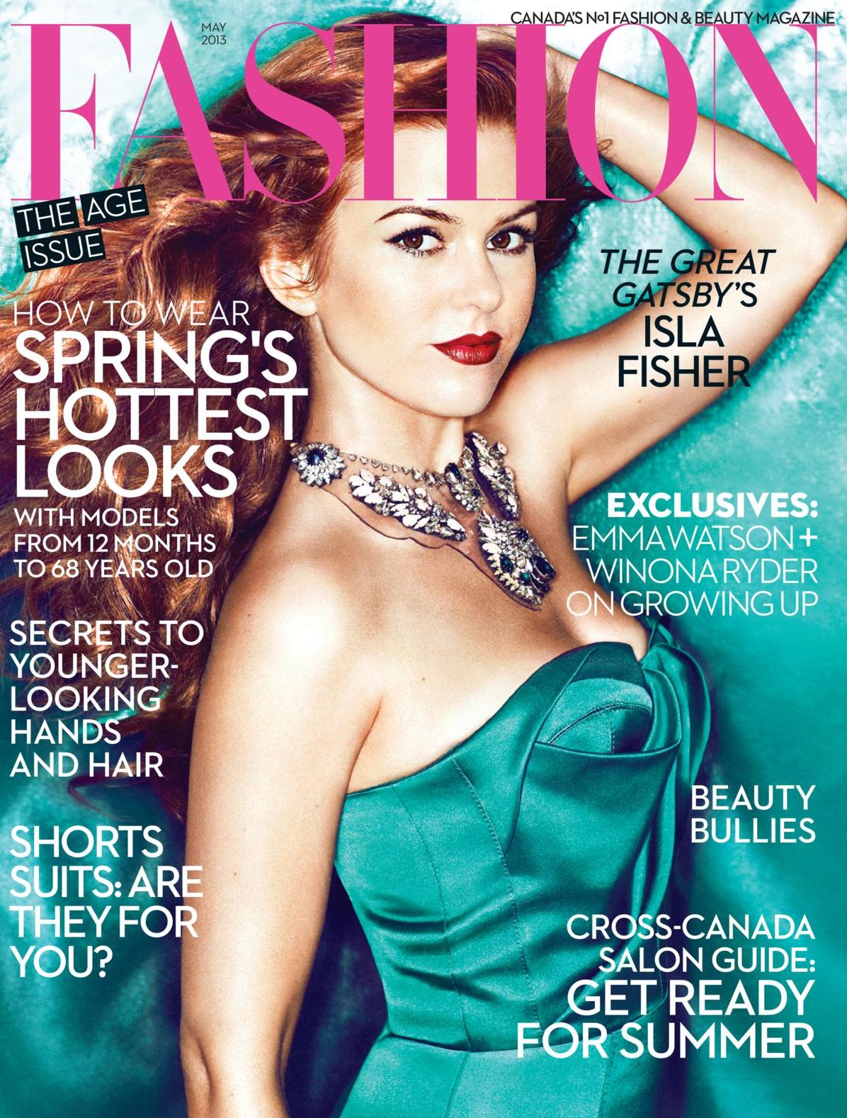 FASHION magazine- May 2013