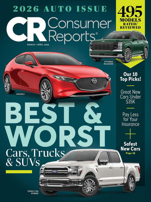 Consumer Reports - annual subscription