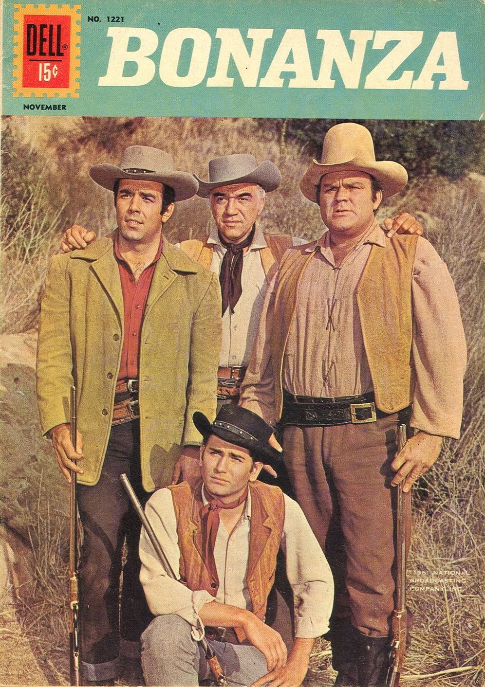 Bonanza Number 1221 Western TV Comic Book