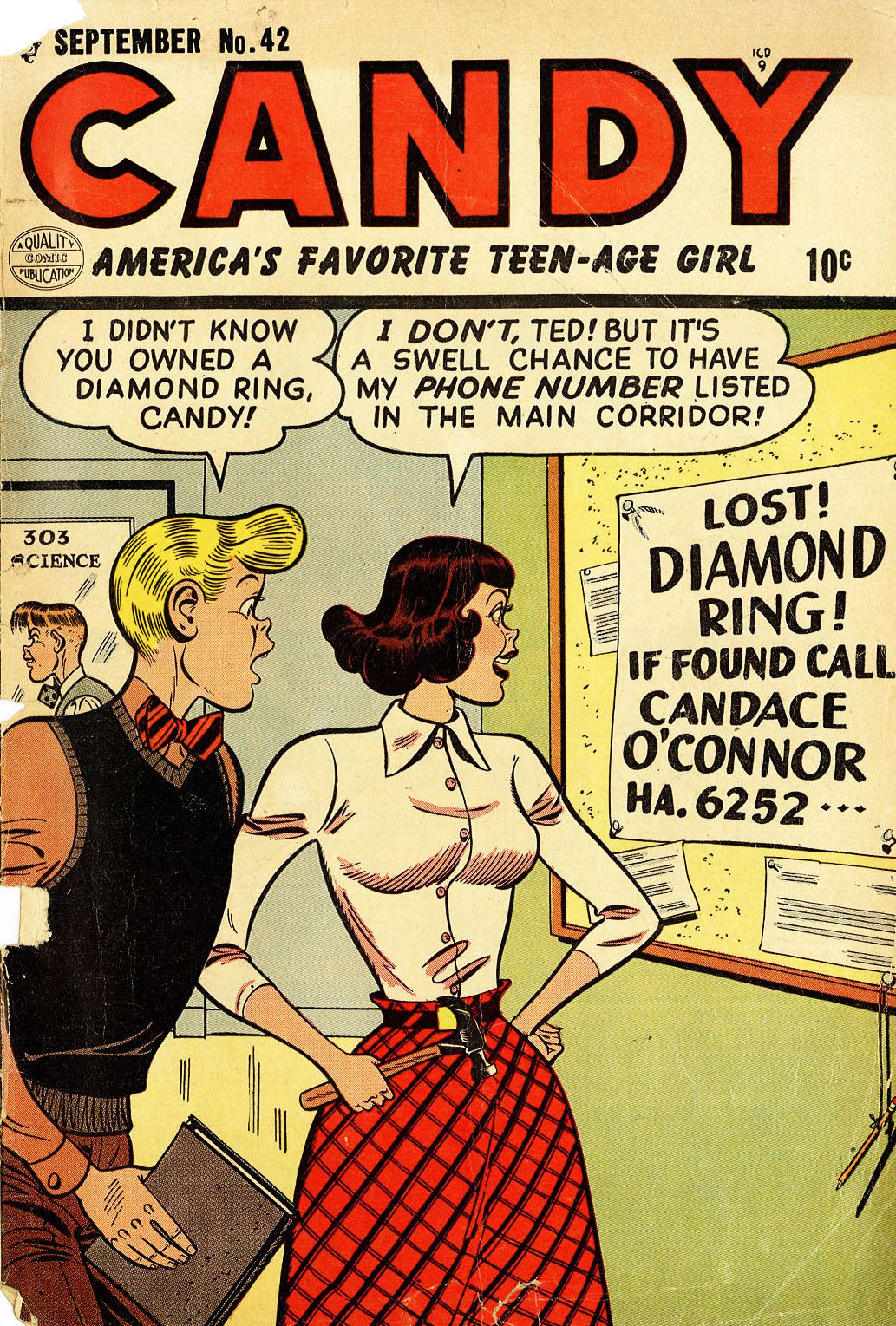 Candy Number 42 Teen Comic Book