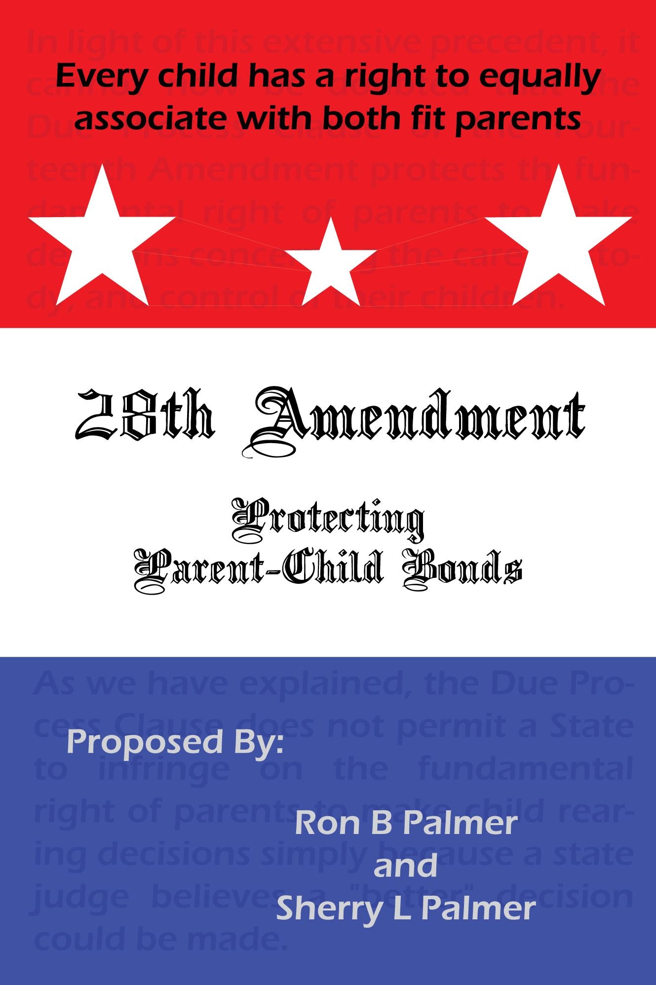 Protecting Parent Child Bonds: The 28th Amendment