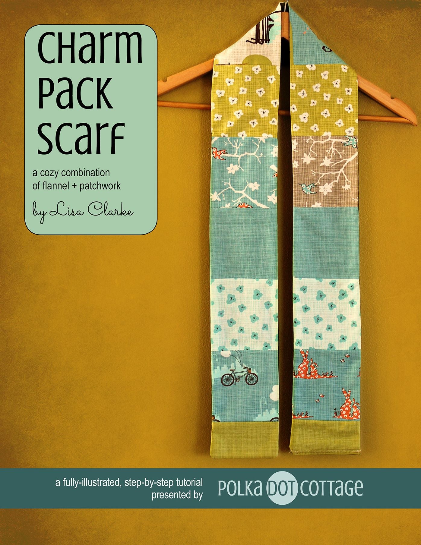 Charm Pack Scarf: A Cozy Combination of Flannel and Patchwork