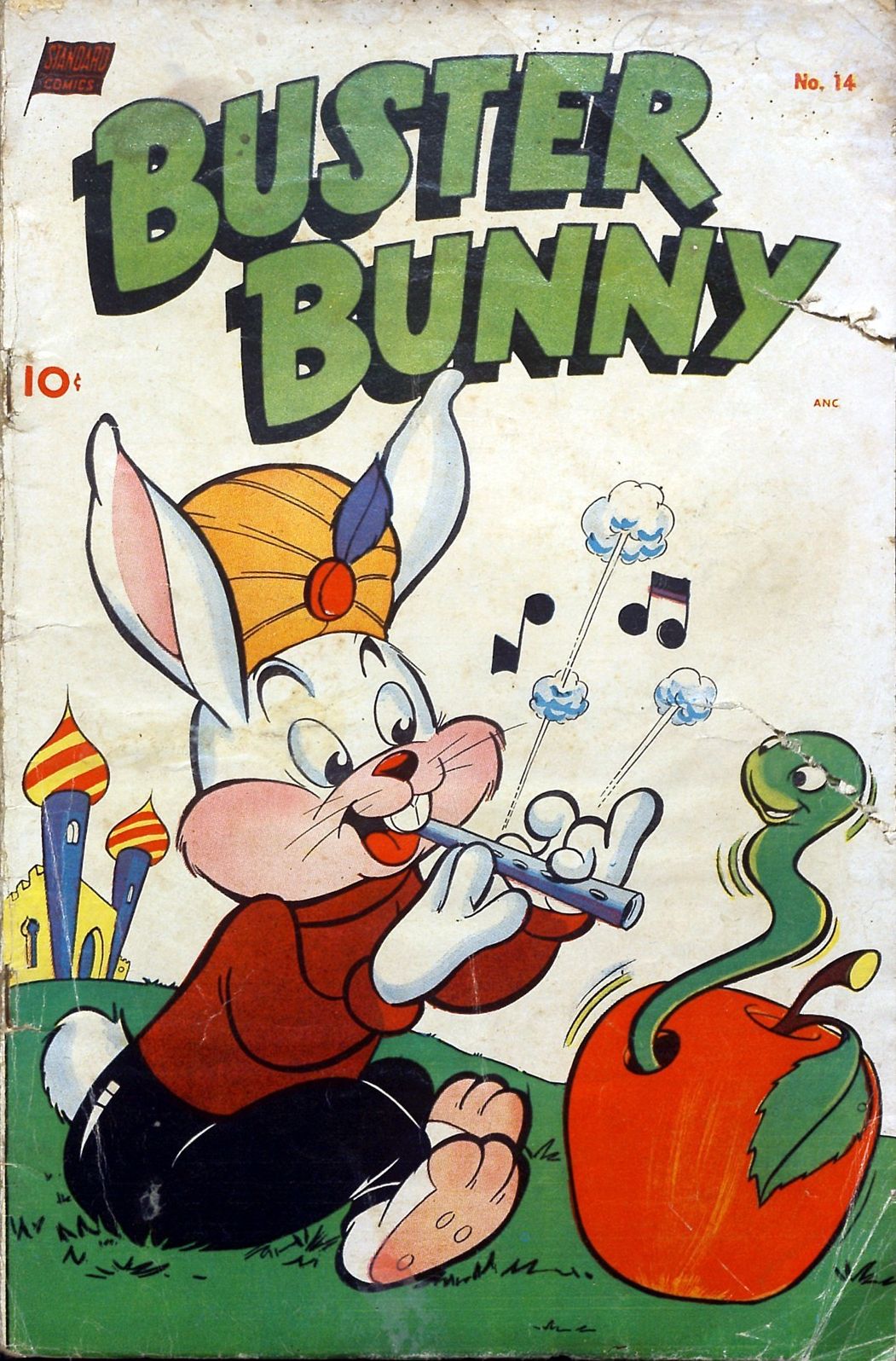 Buster Bunny Number 14 Childrens Comic Book