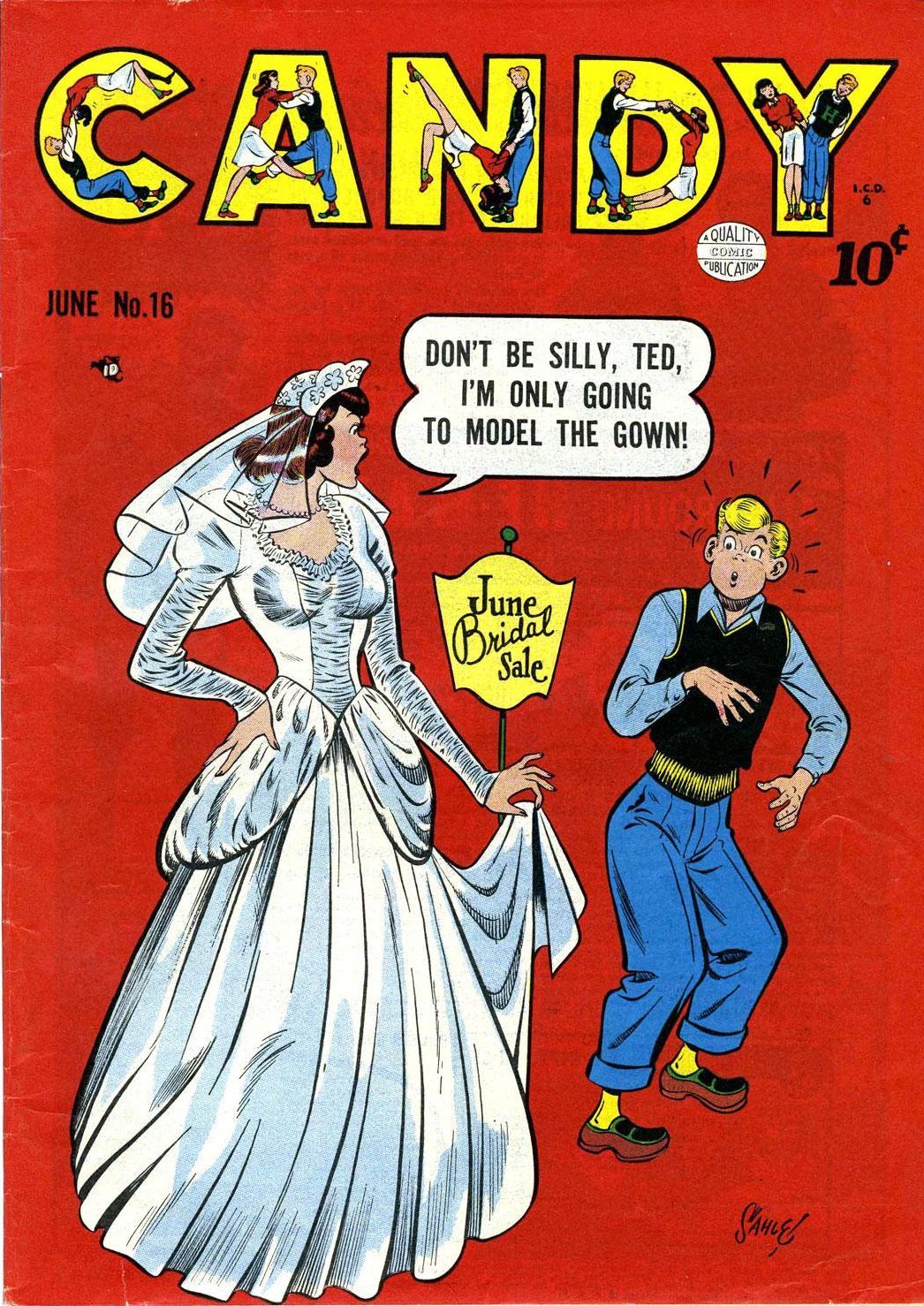Candy Number 16 Teen Comic Book