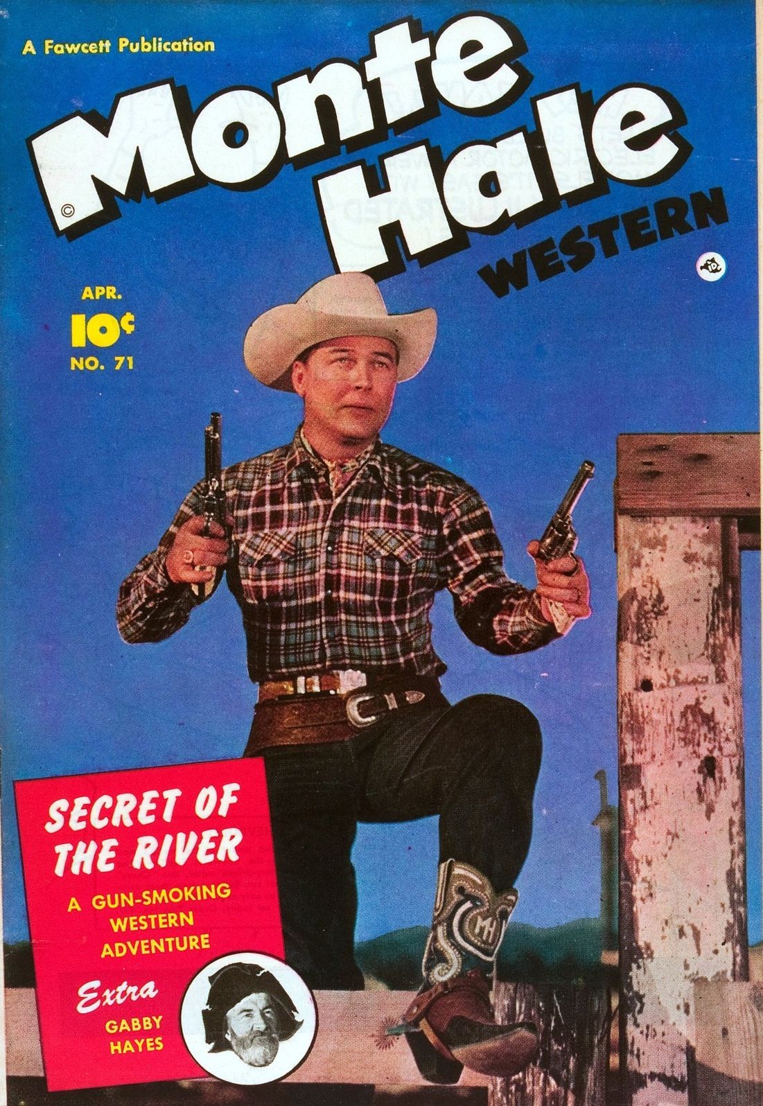 Monte Hale Number 71 Western Comic Book