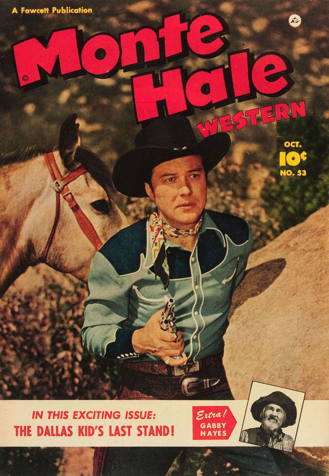 Monte Hale Number 53 Western Comic Book
