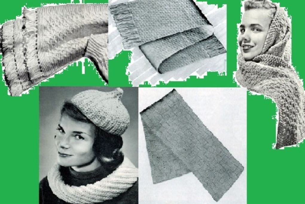 Patrons pour tricot pour soit gar&ccedil;ons ou filles foulards - tricot pour foulards