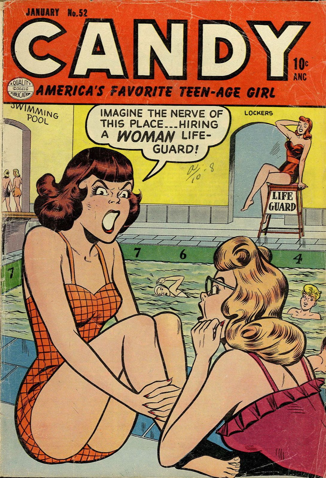 Candy Number 52 Teen Comic Book