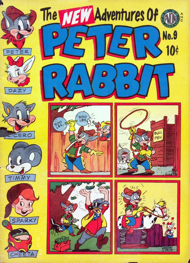 Peter Rabbit Number 9 Childrens Comic Book