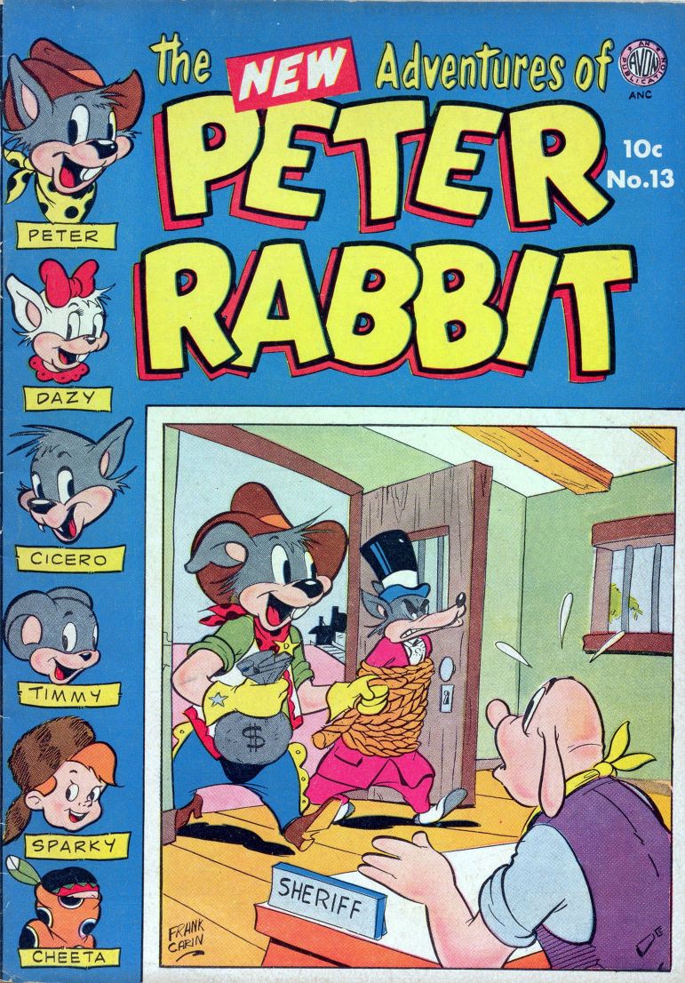 Peter Rabbit Number 13 Childrens Comic Book