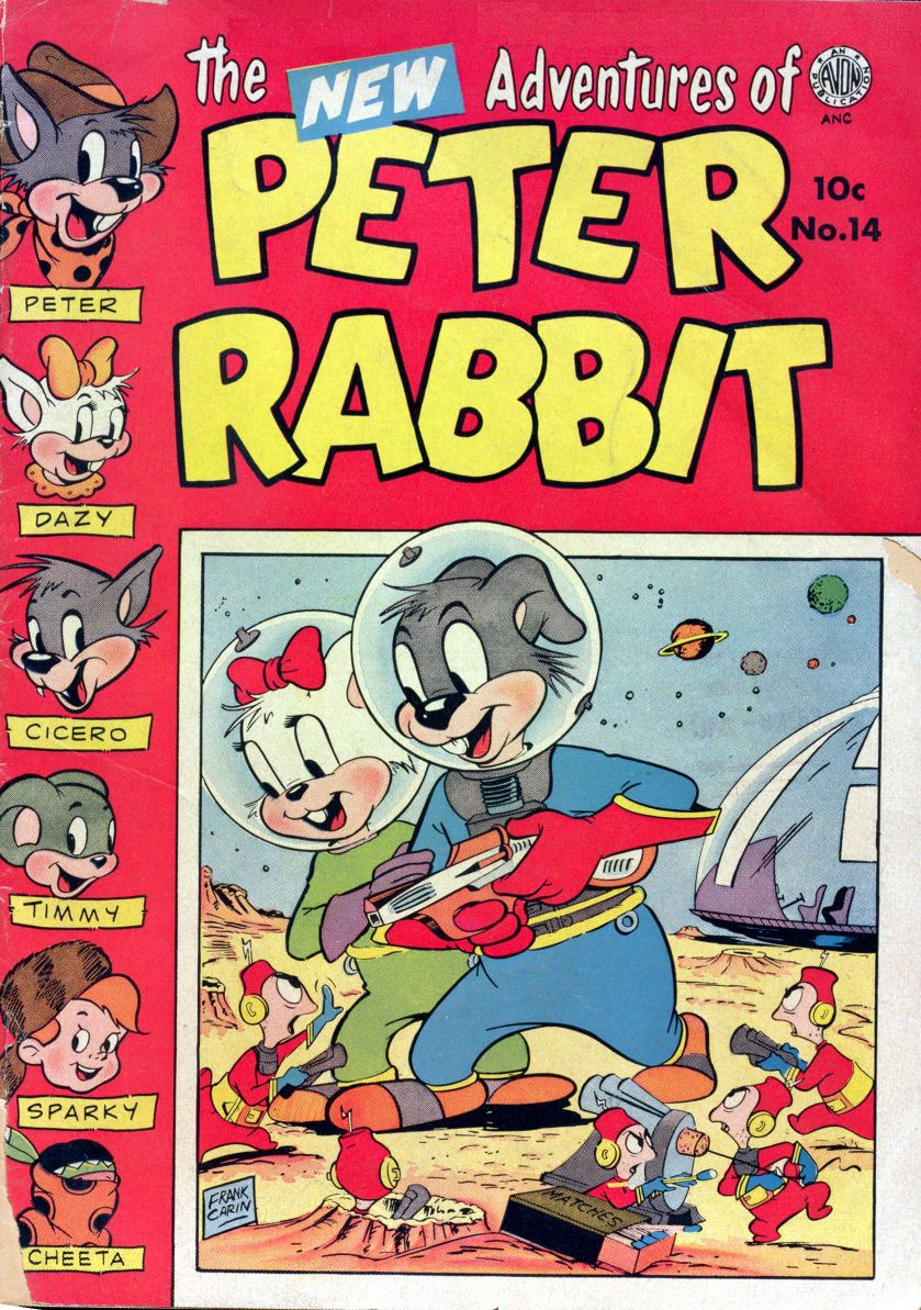 Peter Rabbit Number 14 Childrens Comic Book