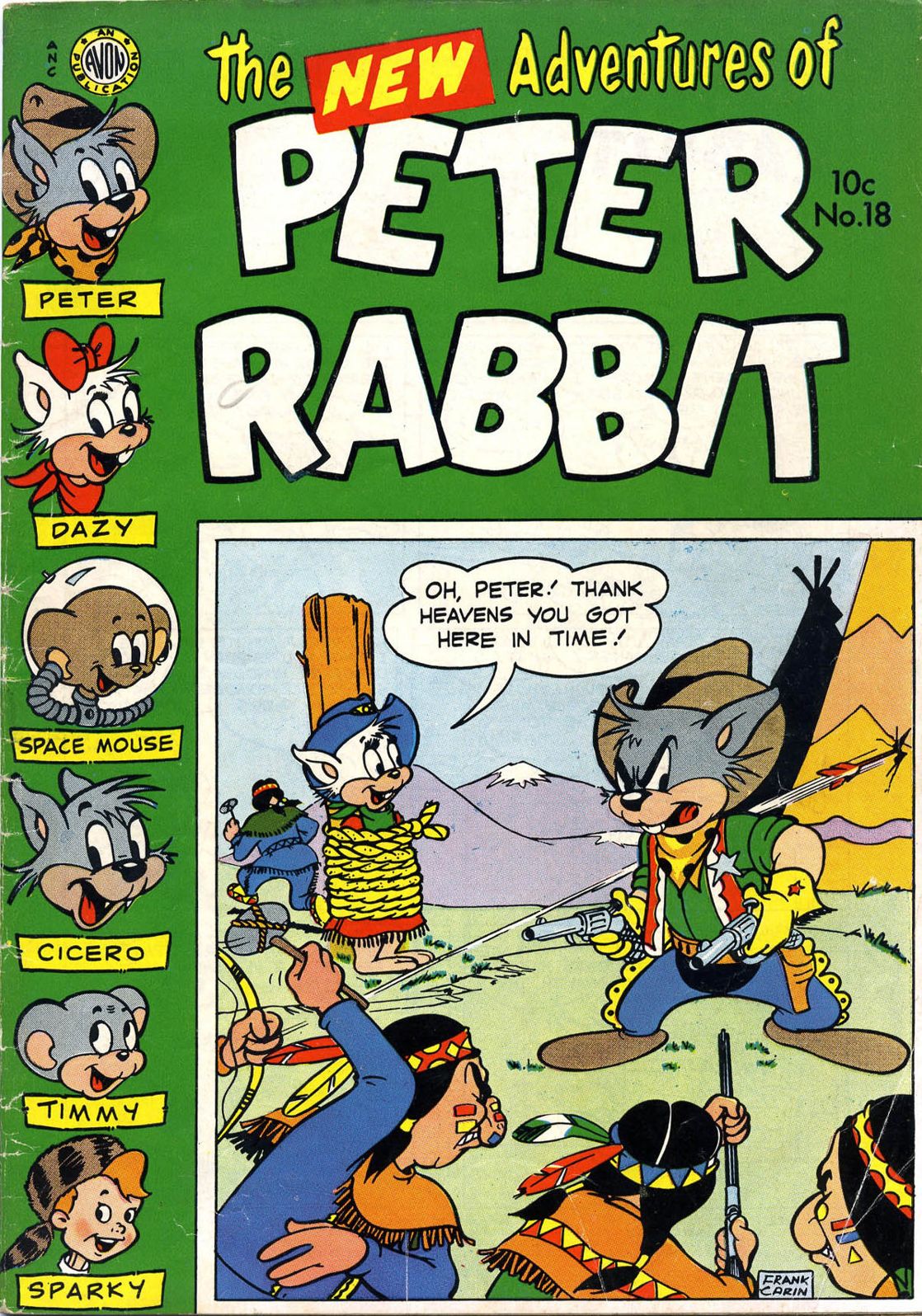 Peter Rabbit Number 18 Childrens Comic Book