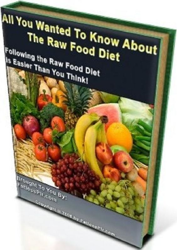 eBook on All You Wanted To Know About The Raw Food Diet - Weight loss is very common during a raw food diet.