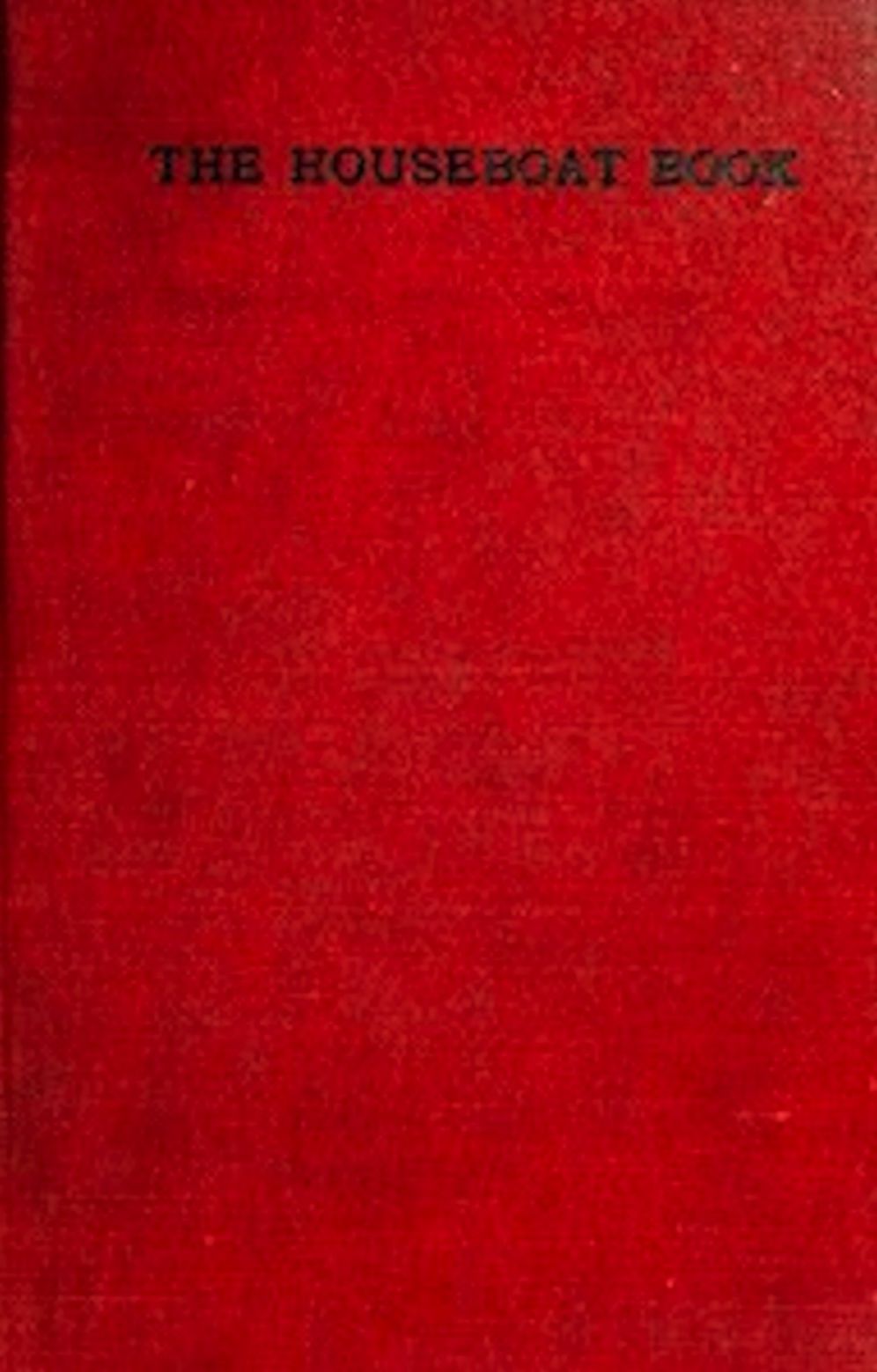 The houseboat book (Illustrated)