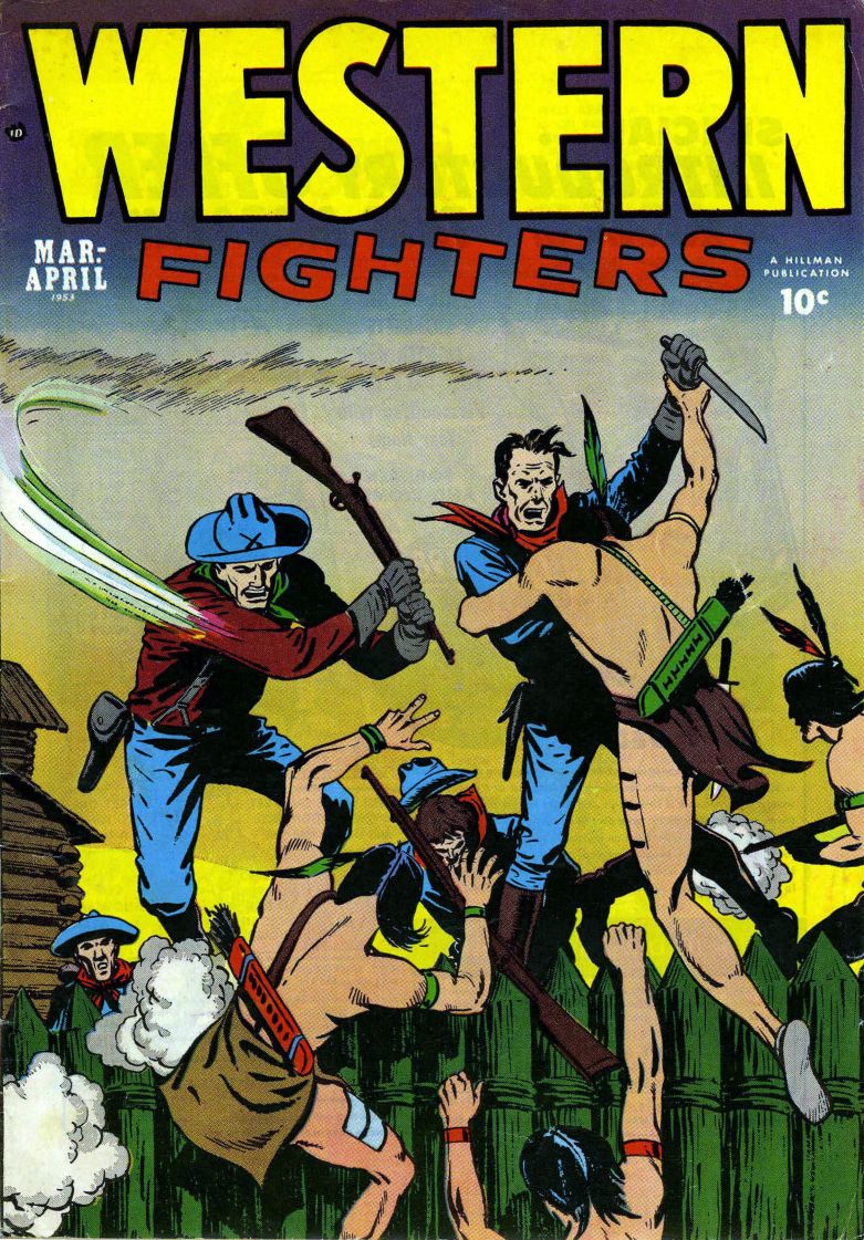 Western Fighters Number 7 Western Comic Book