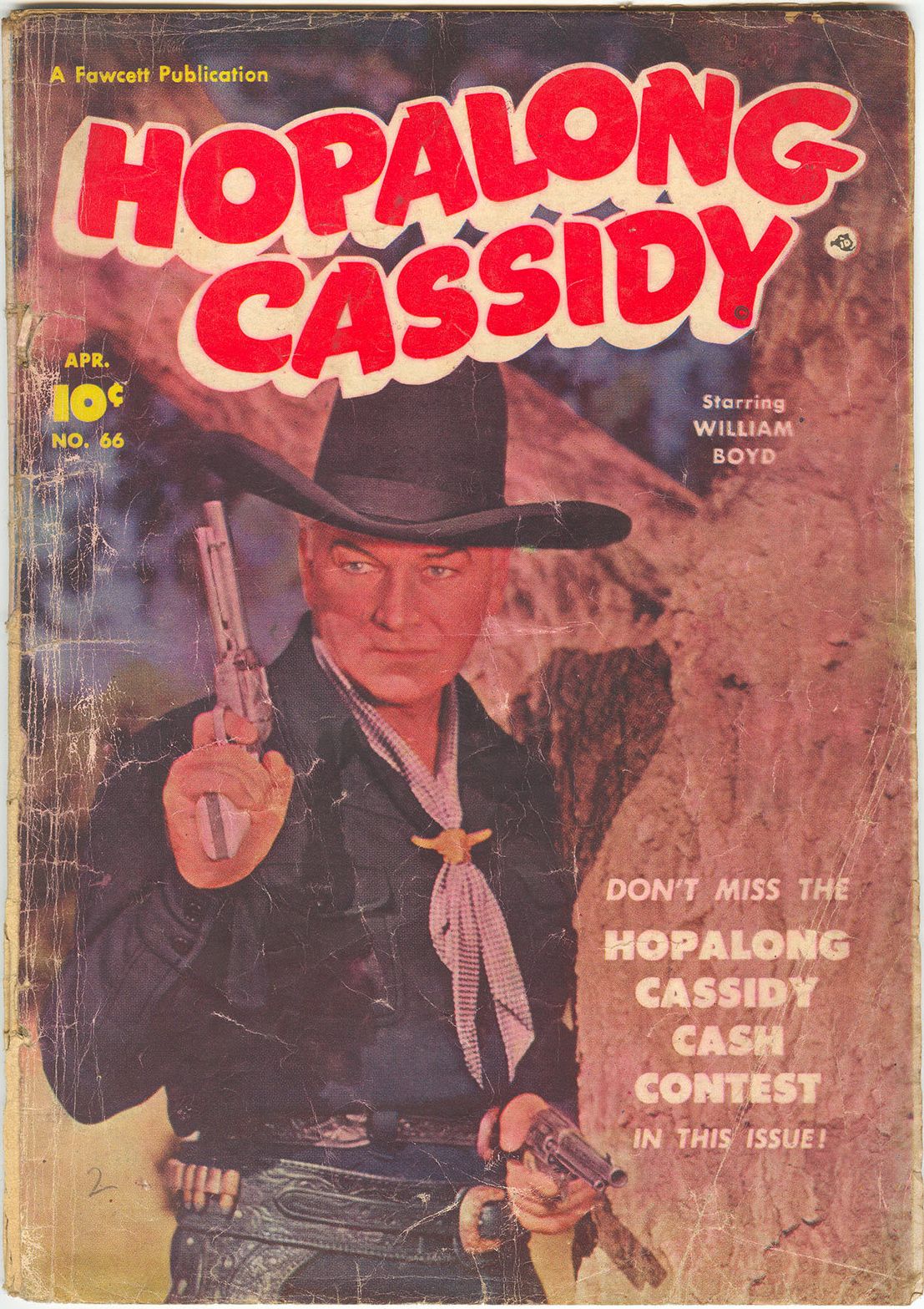 Hopalong Cassidy Number 66 Western Comic Book