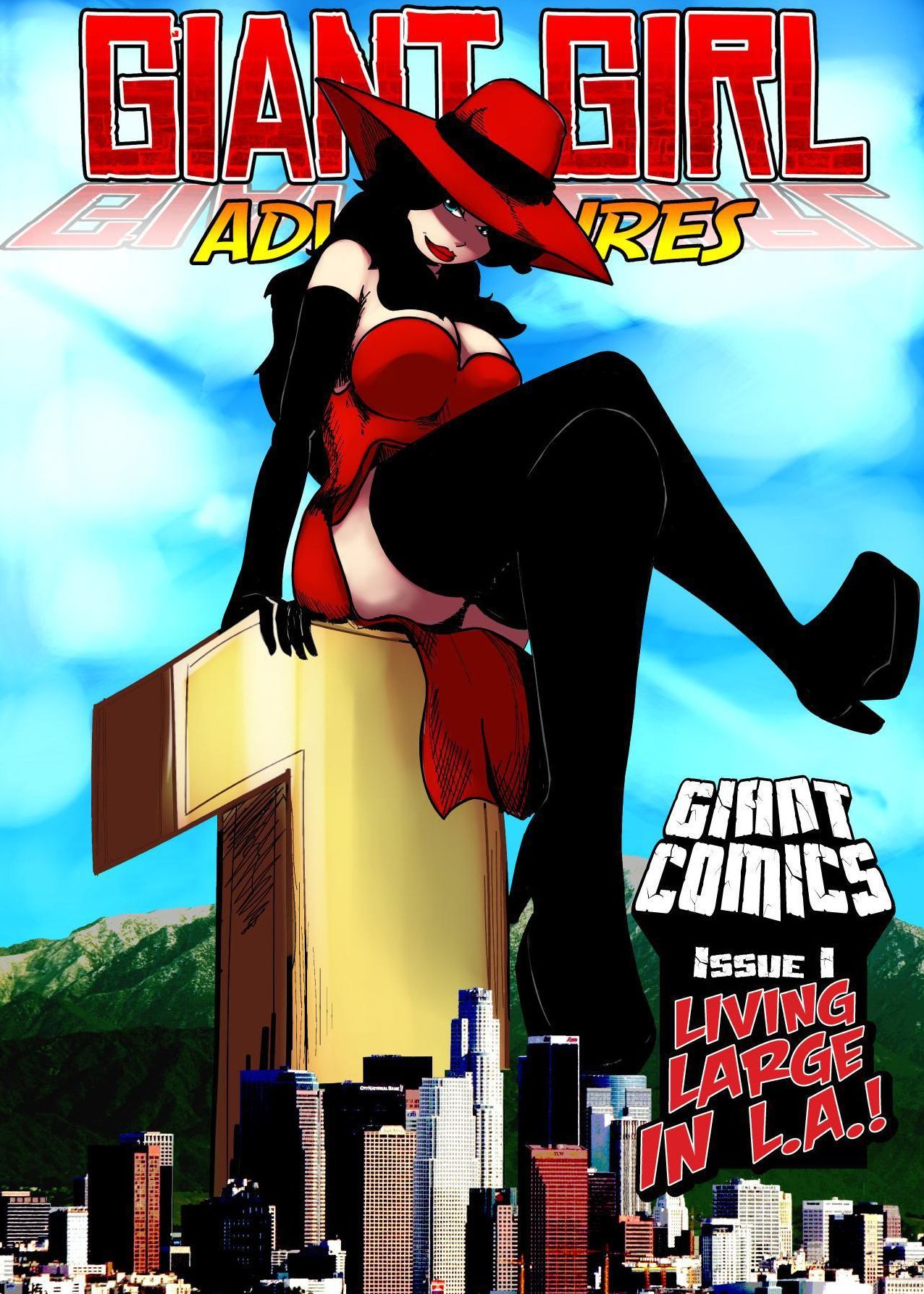 Giant Girl Adventures, Issue 1; Living Large in LA