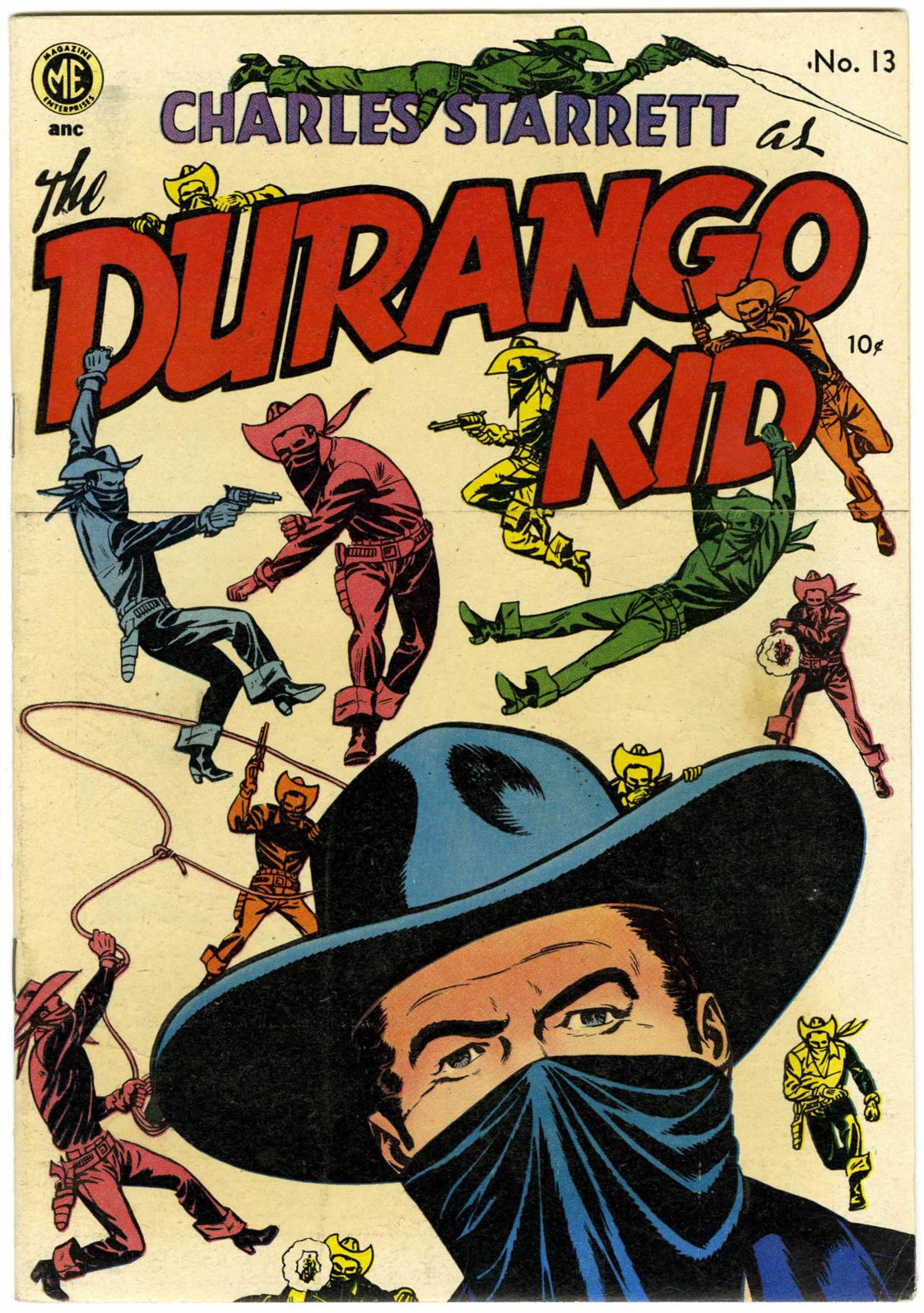 DURANGO KID Number 13 Western Comic Book