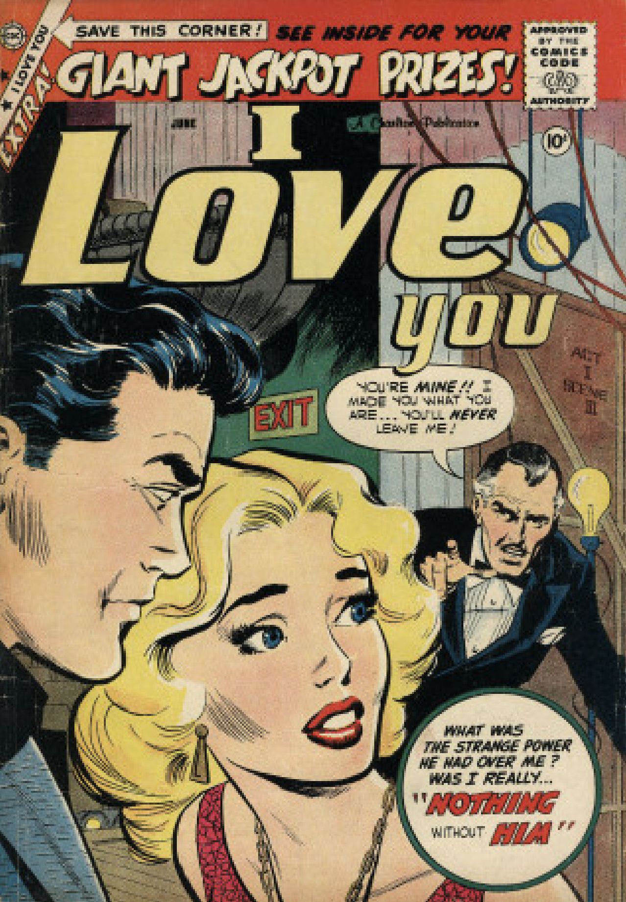 I Love You Number 23 Romance Comic Book