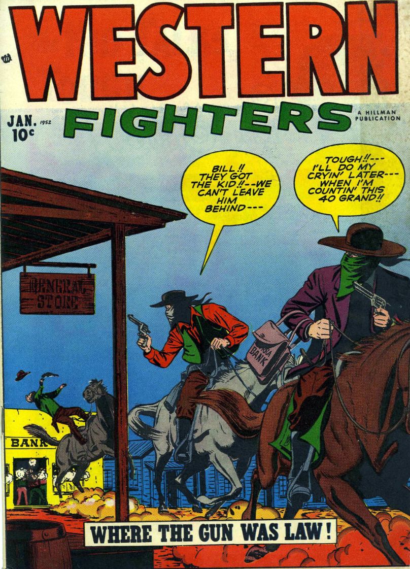 Western Fighters Number 2 Western Comic Book