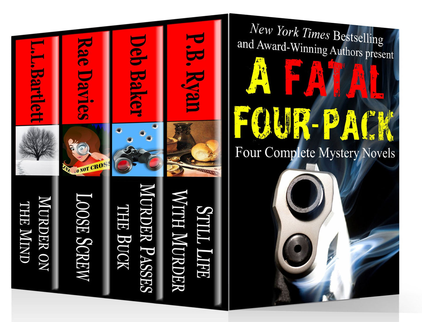 A Fatal Four-Pack: Four Complete Mystery Novels