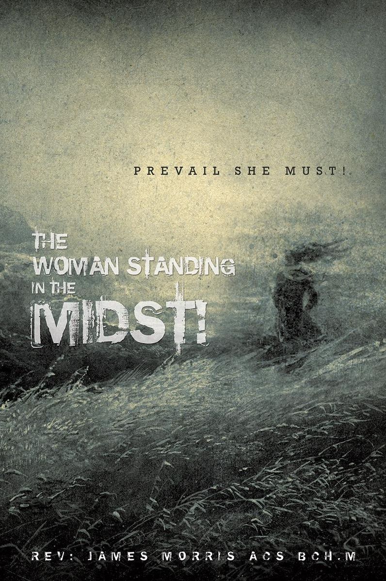 The woman standing in the midst!