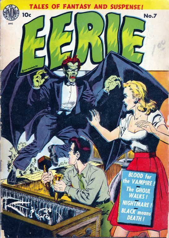 Eerie Number 7 Horror Comic Book