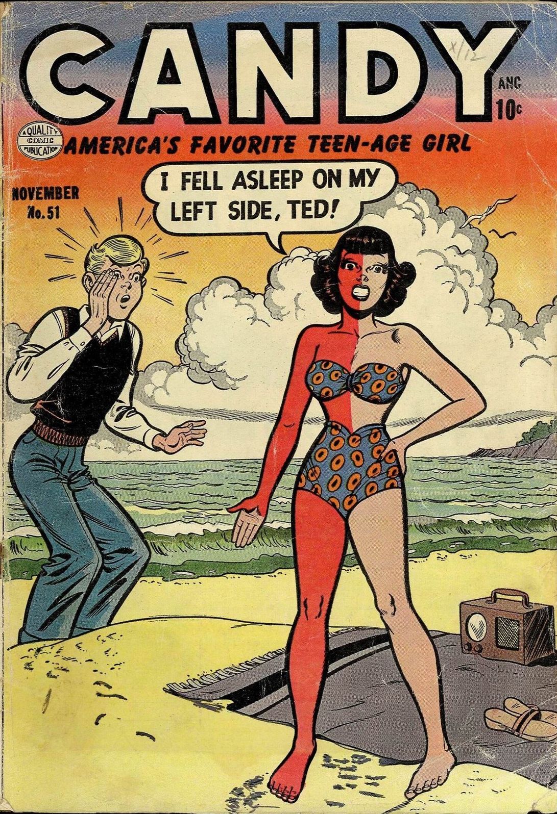 Candy Number 51 Teen Comic Book
