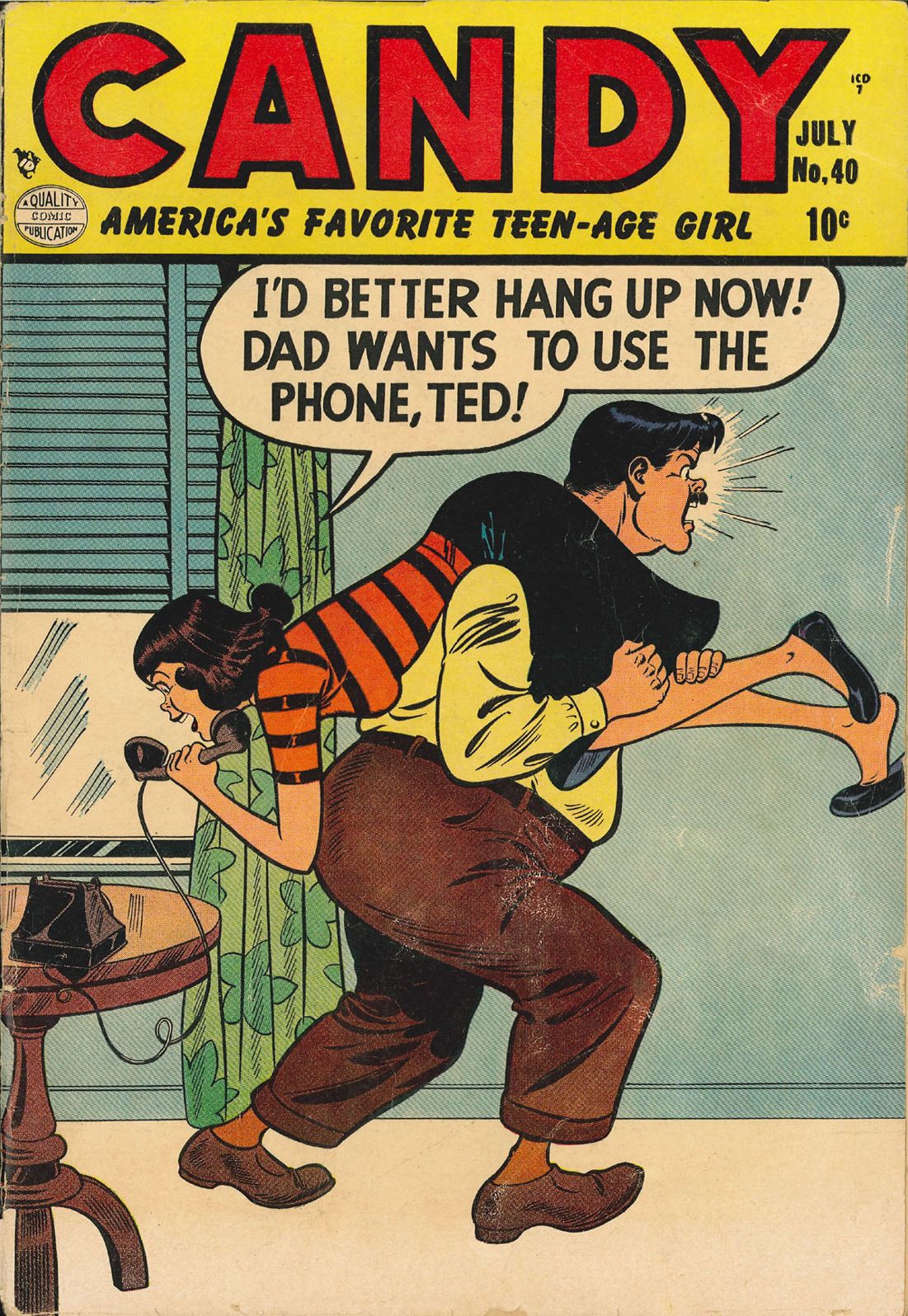 Candy Number 40 Teen Comic Book