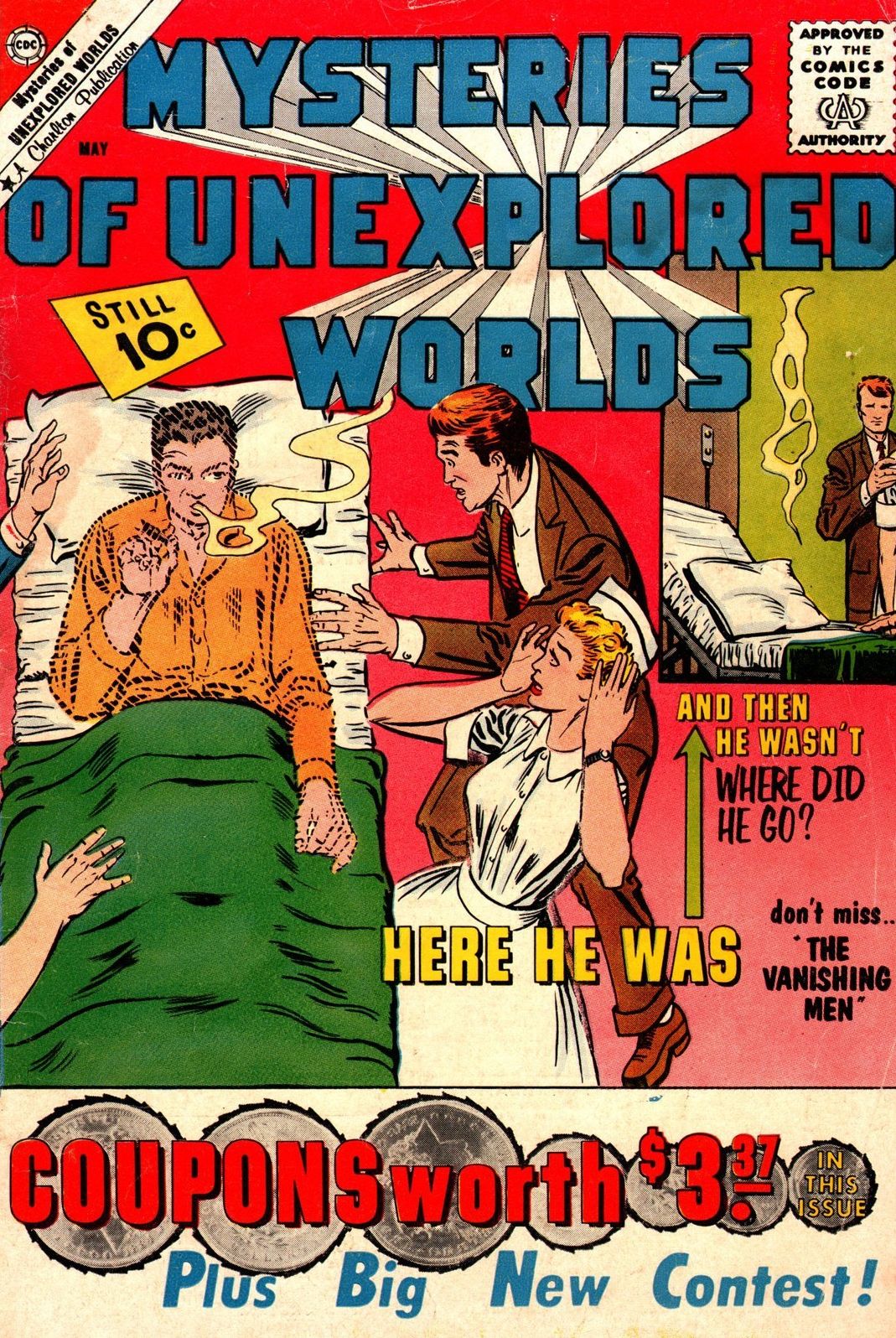 Mysteries of Unexplored Worlds Number 24 Fantasy Comic Book