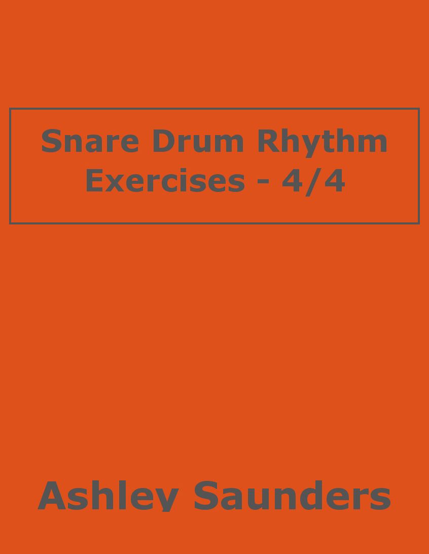 Snare Drum Rhythm Exercises - 4 4